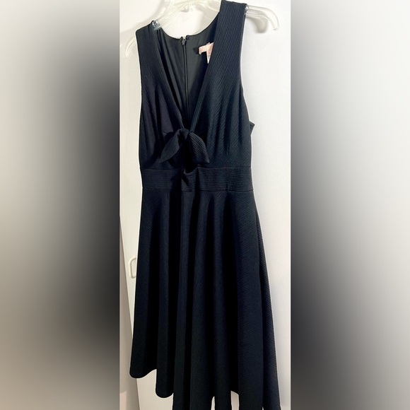 Anthropologie Hutch April Black Keyhole Dress Size Medium - Picture 5 of 16